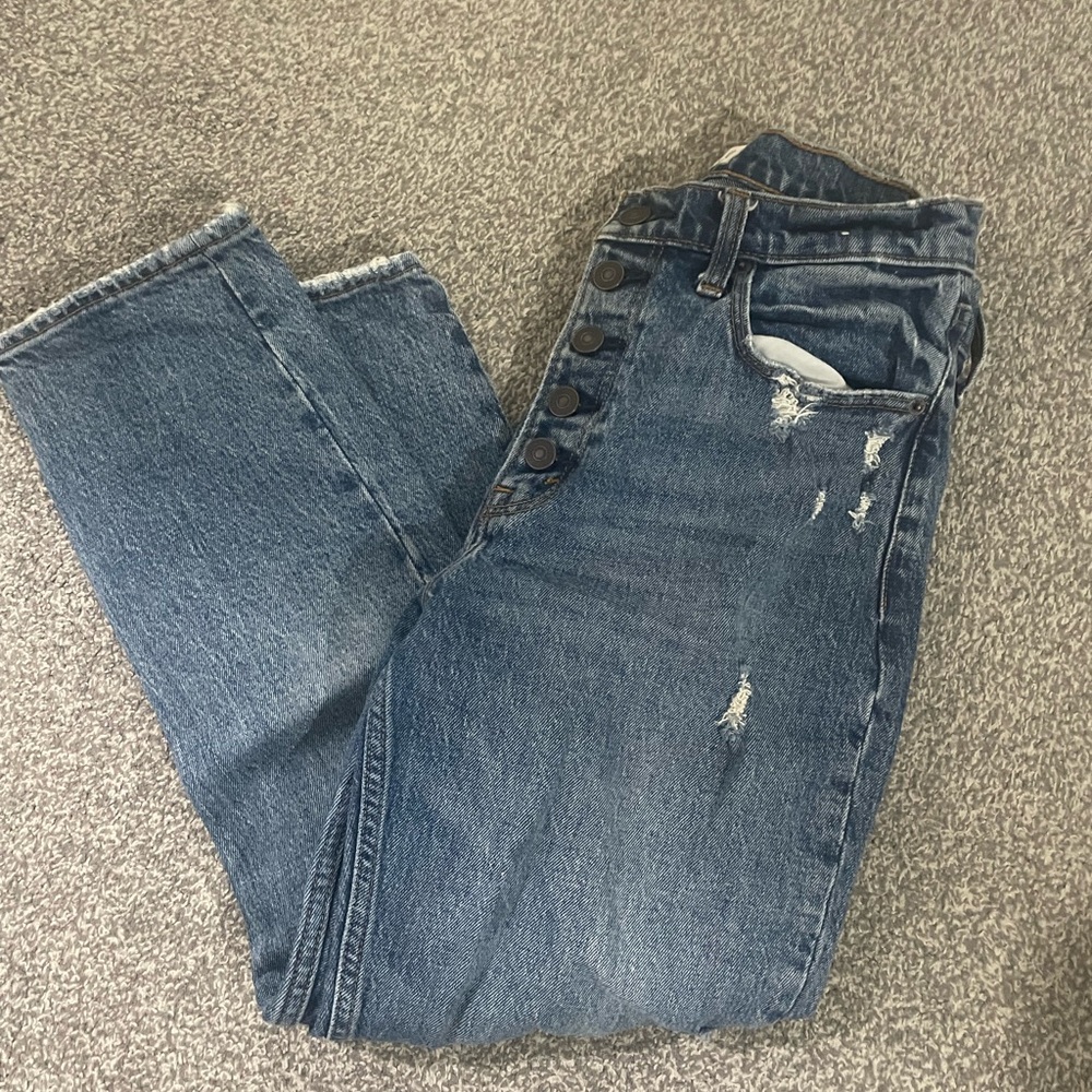 The Mom High Rise Jean 4s